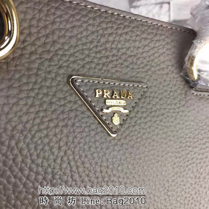 普拉達PRADA原單 最新爆款PRADA 2961原版荔枝紋官網同步 手提肩背包 PHY1209
